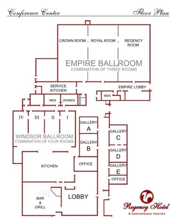Regency Hotel & Conference Center 잭슨 외부 사진